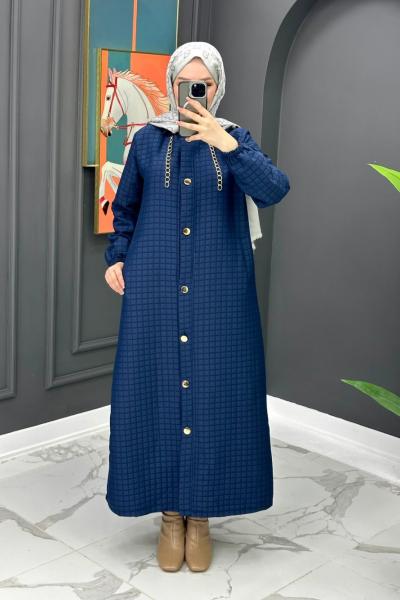 Moila Uzun Kap - Lacivert