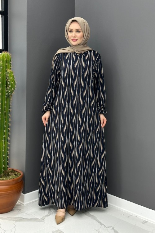 Müge Elbise - Lacivert