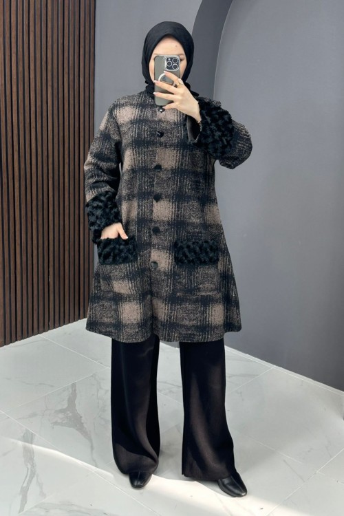 Nejla Parka - Kahverengi