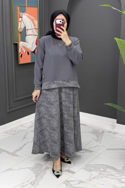 Nilay Etekli Takım - Gri