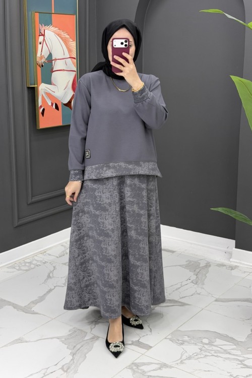 Nilay Etekli Takım - Gri