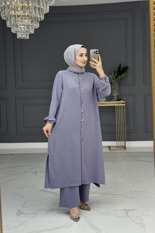 Nursema Takım - Gri