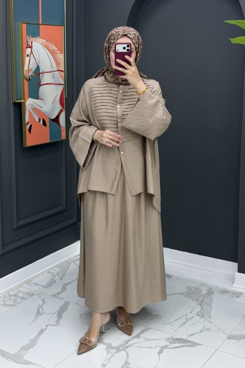 Nursima Etekli Takım - vizon