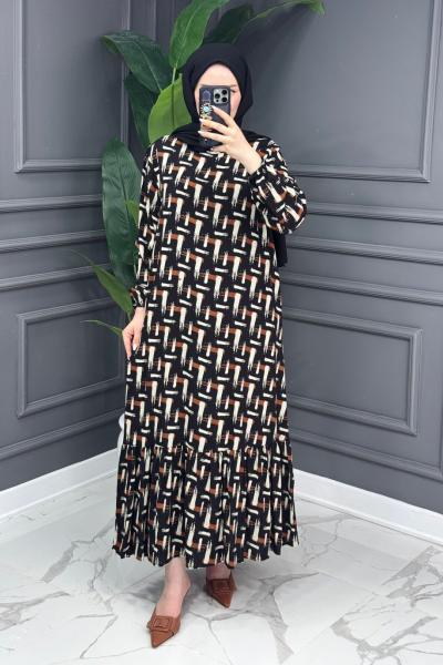 Özüm Elbise - Taba