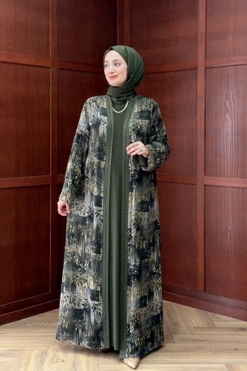 Pakize İkili Takım - Haki