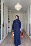 Peri Desenli Takım- Lacivert