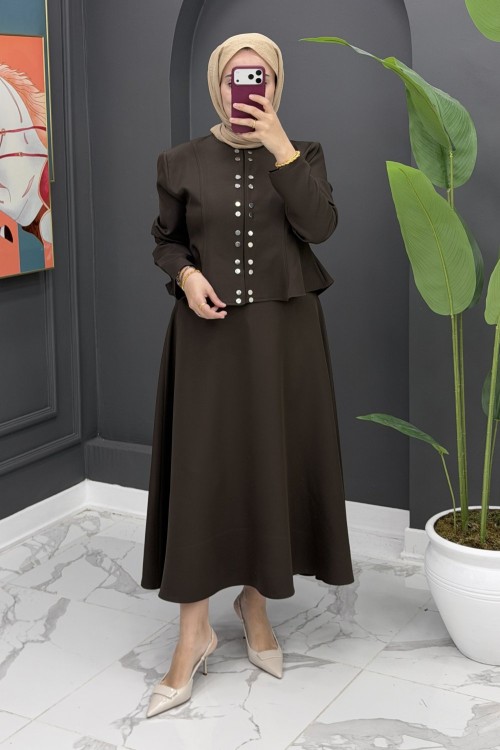 Peyker Takım - Kahve