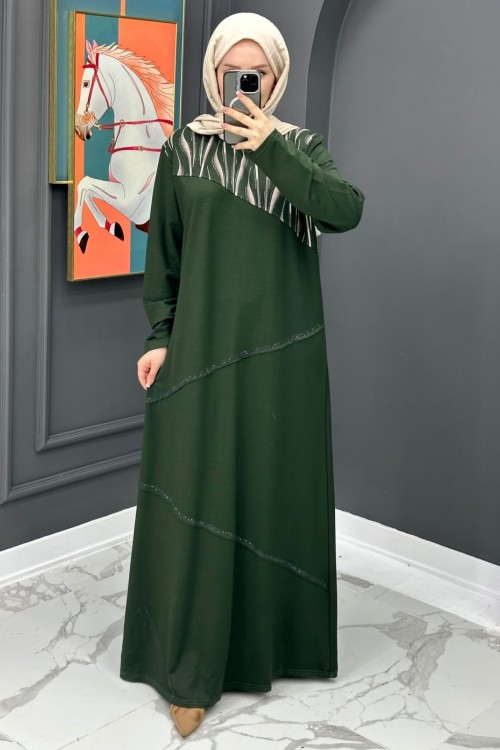 Safiye Elbise - Yeşil