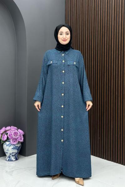 Sedef Elbise- Mavi