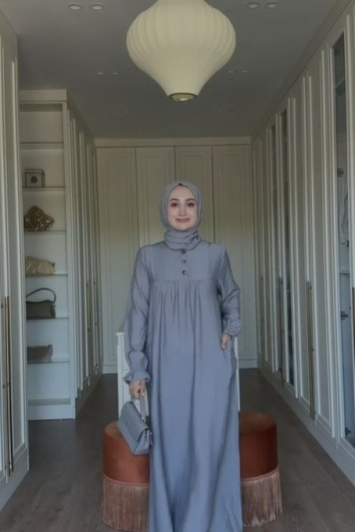 Sırma cepli elbise