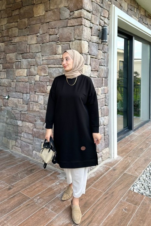 Spor Basic Tunik - Siyah