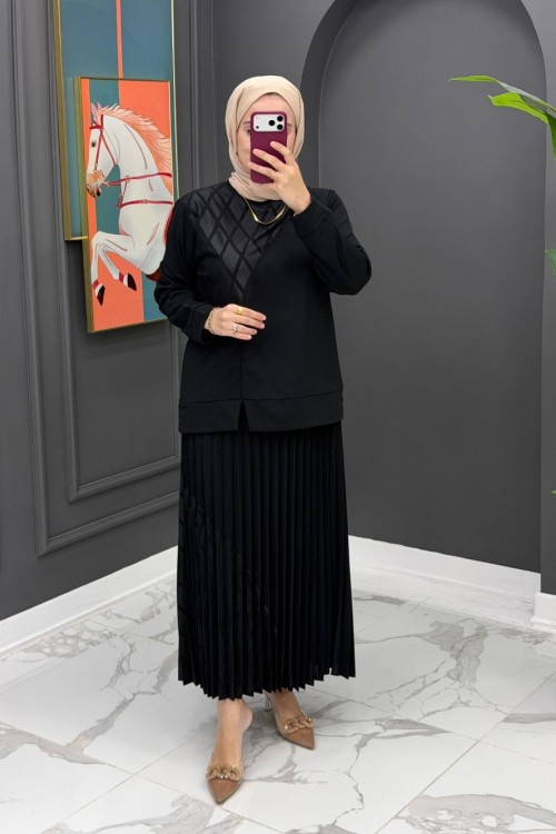 Sultan Etekli Takım - Siyah