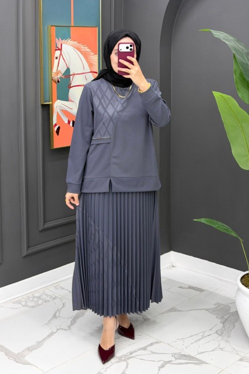 Sultan Etekli Takım - Gri