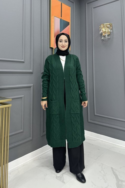 Sumru Hırka - Zümrüt