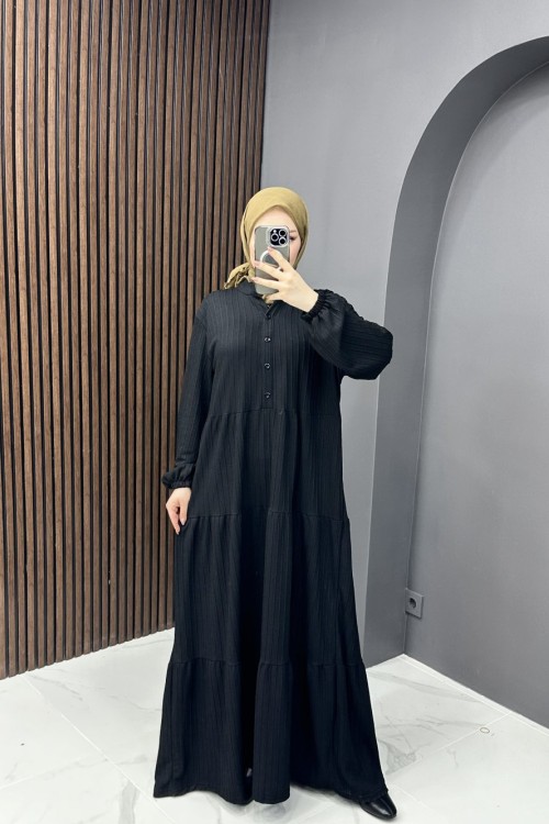 Türkan Elbise - Siyah