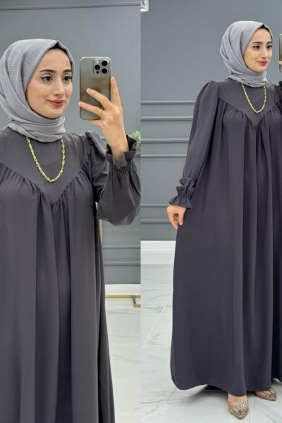 Umre Elbisesi - gri