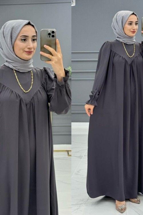 Umre Elbisesi - gri