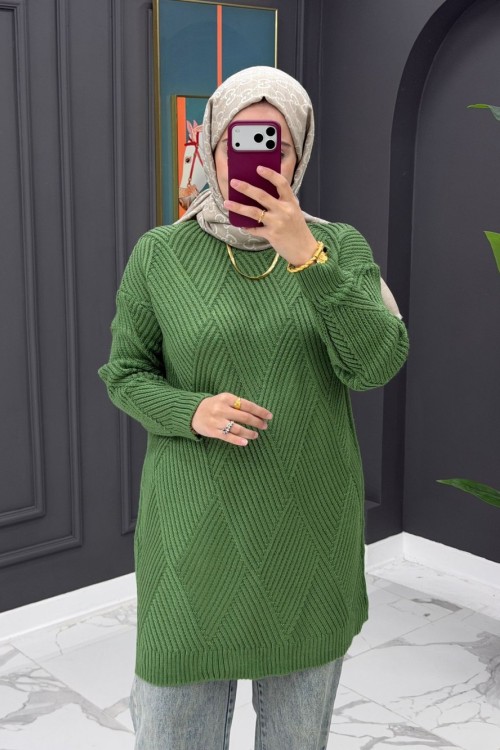 Uygun Triko Kazak - Yeşil