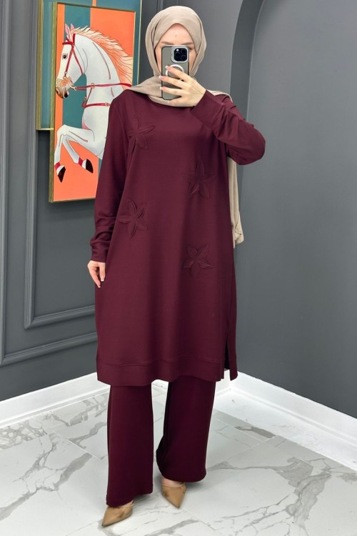 Yıldız Oysho Takım - Bordo