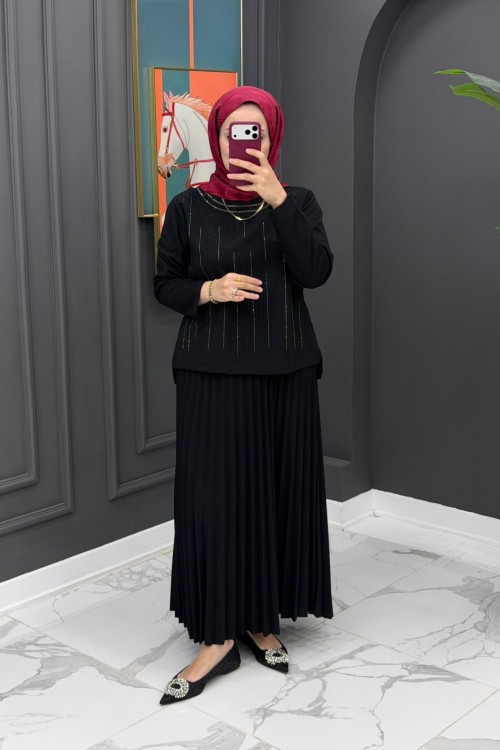 Zeynep Etekli Takım - Siyah