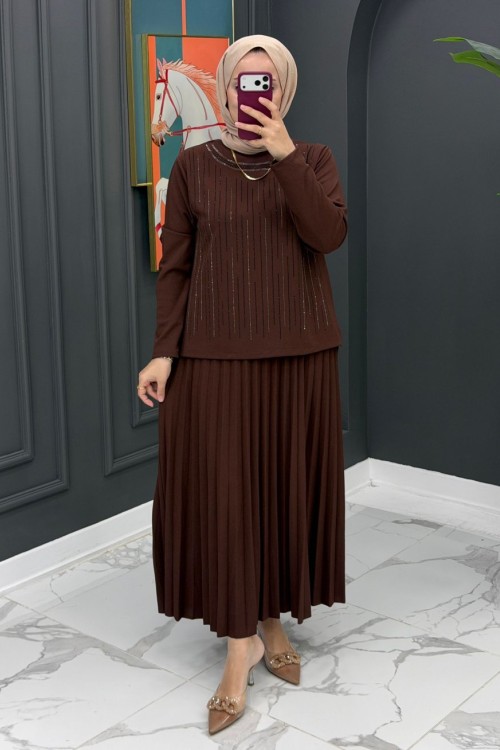 Zeynep Etekli Takım - Kahve