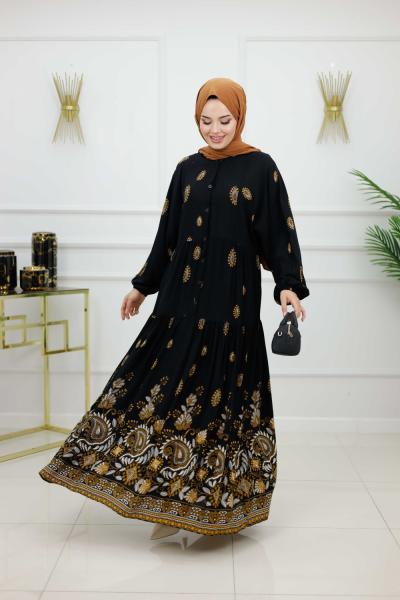 ASENA ELBİSE-SİYAH