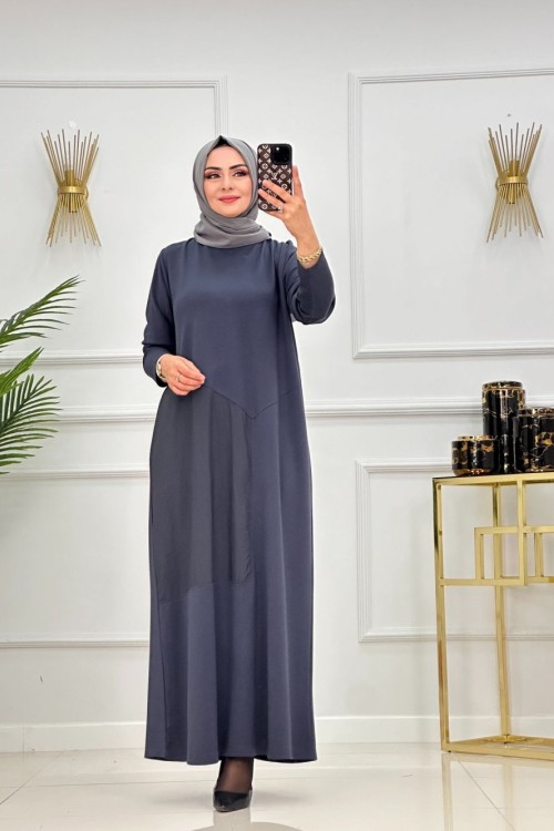 ASUDE ELBİSE-ANTRASİT