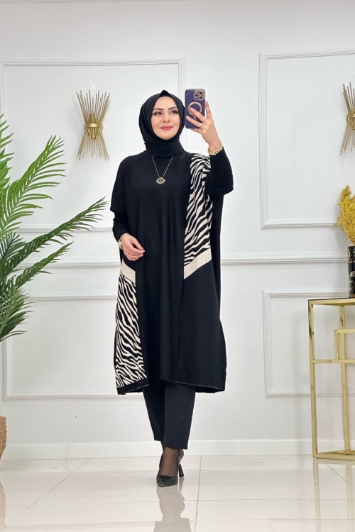 AZİZE TUNİK-SİYAH