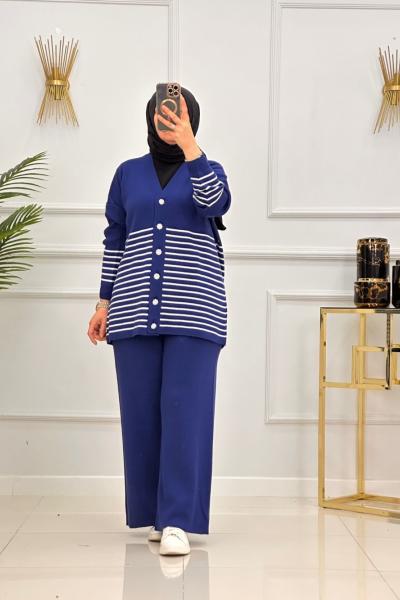 BELGİN TRİKO TAKIM-LACİVERT