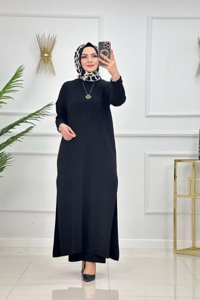 BİLGE TRİKO TAKIM-SİYAH