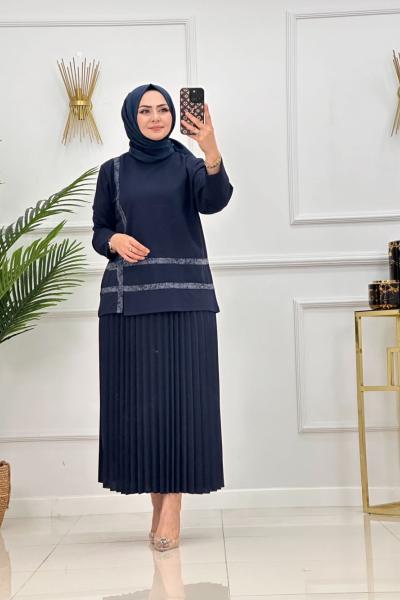 ESRA ETEKLİ TAKIM-LACİVERT