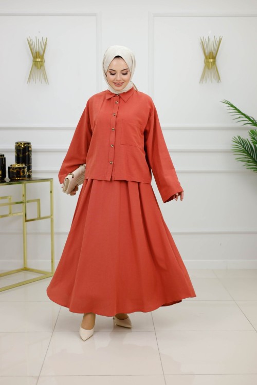 GÜNEŞ ETEKLİ TAKIM-KİREMİT