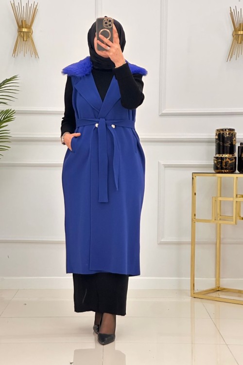 HAYAL YELEK-SAKS MAVİ