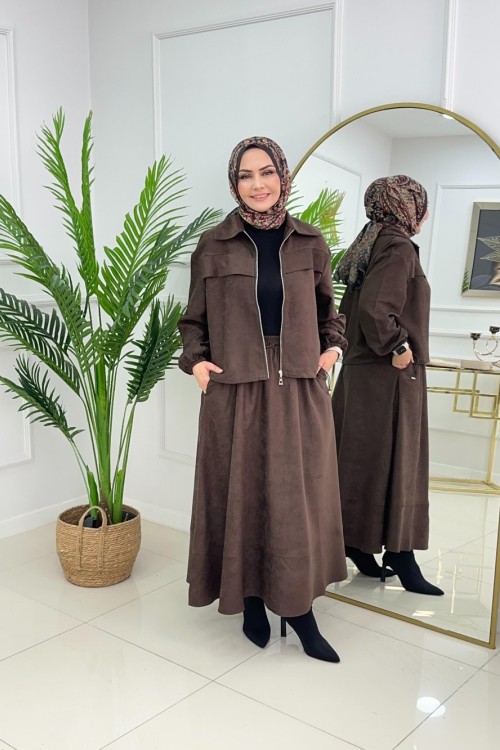 HİFA ETEKLİ TAKIM - ACI KAHVE