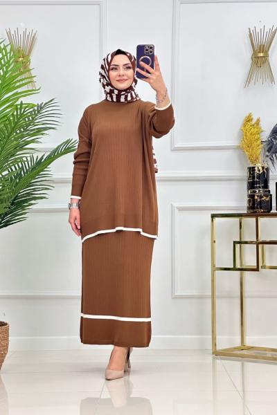 İLAYDA ETEKLİ TAKIM-SÜTLÜ KAHVE