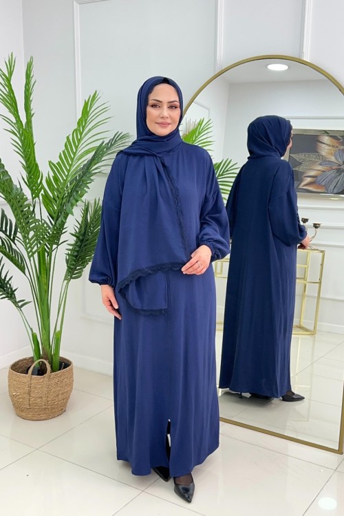 MEDİNE FERACE - LACİVERT