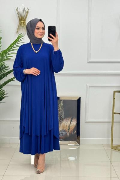 MİHRİ TAKIM - SAKS MAVİSİ