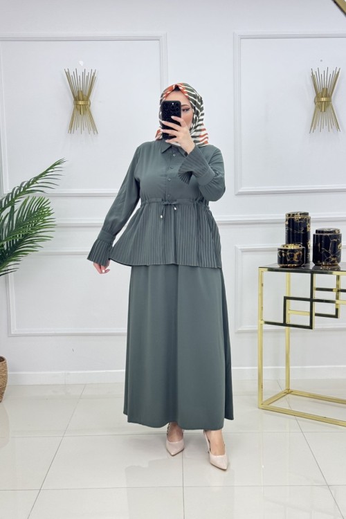 NİSAN ETEKLİ TAKIM-HAKİ