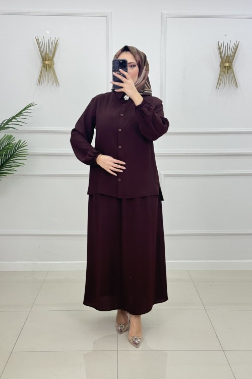 SELİN ETEKLİ TAKIM-ACI KAHVE