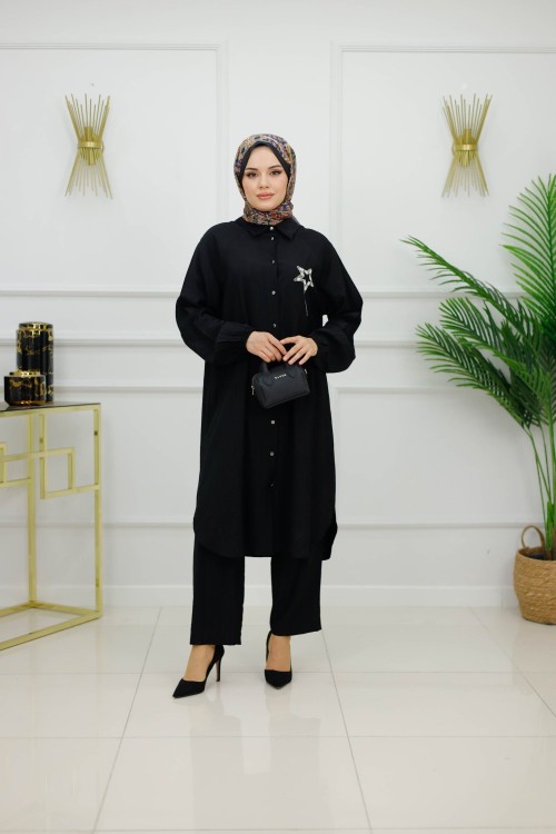 ŞİRİN TUNİK-SİYAH