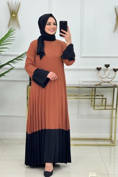 Şükran Elbise -Kiremit