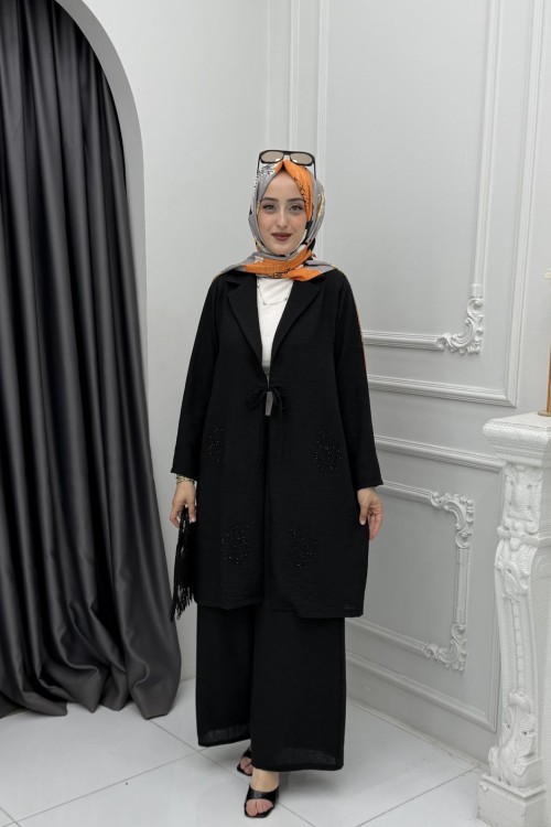 Açelya Takım Siyah
