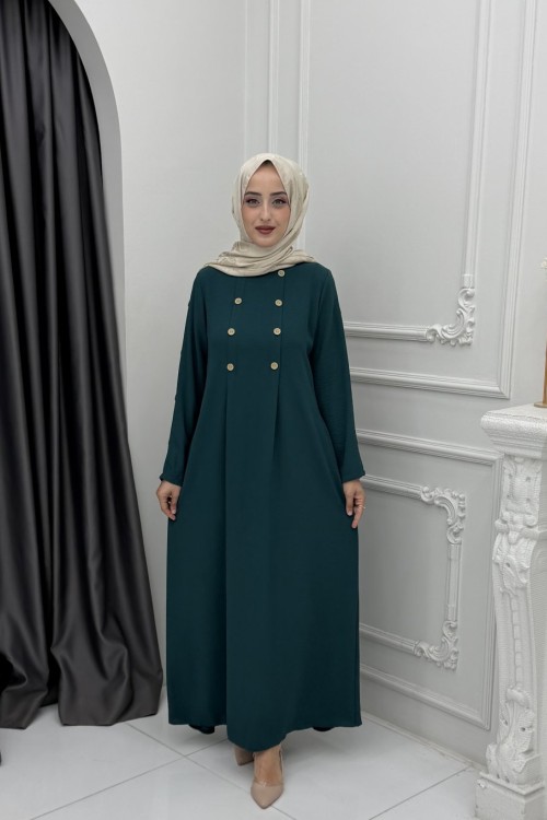 Başak Elbise Zümrüt