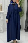 Berna Elbise Lacivert