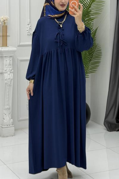 Berna Elbise Lacivert