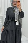 Betül Elbise Antrasit
