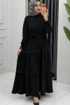 Nefes Elbise Siyah
