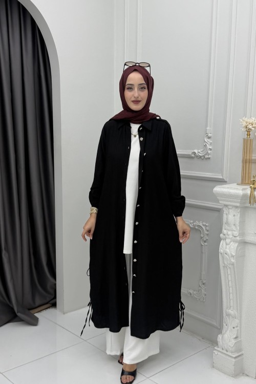 Sude Tunik Kap Siyah